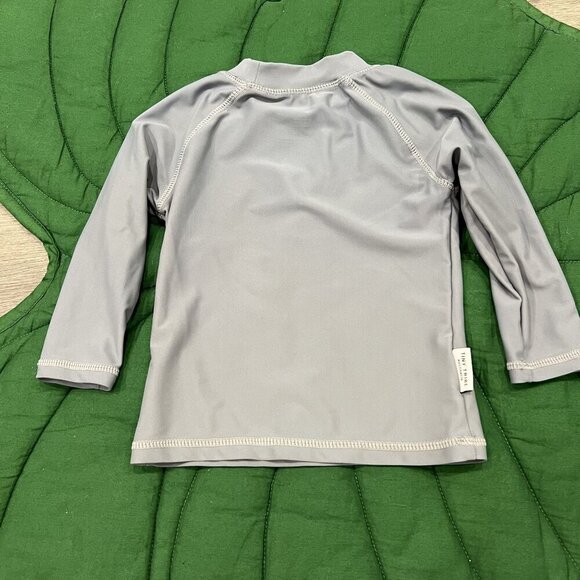 Tiny Tribe Australia 12M Gray Rash Guard - Picture 2 of 5